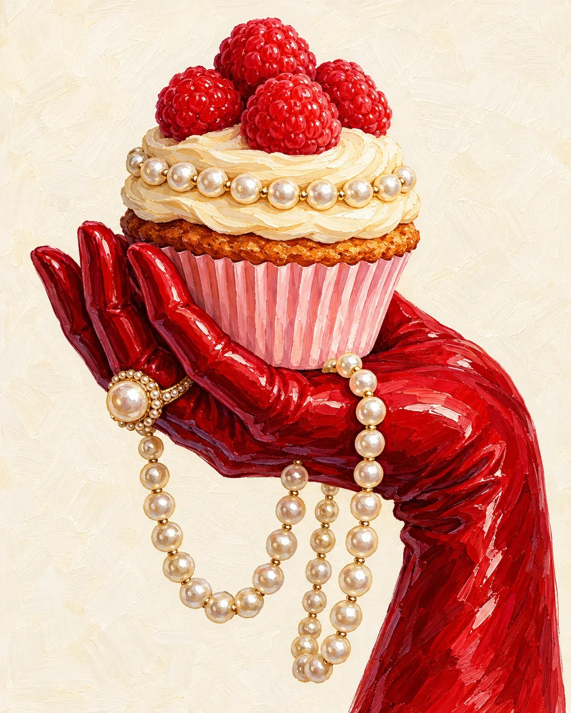 Cupcake & Pearls — wooden jigsaw puzzle by KOOBOOX
