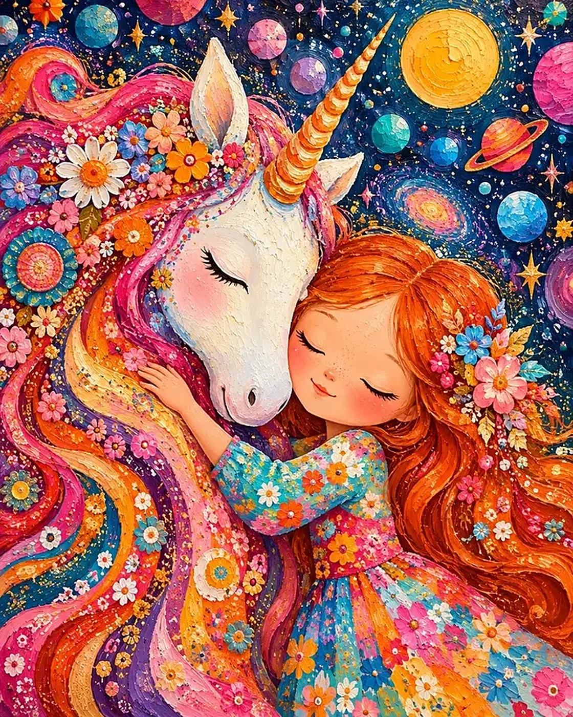 Unicorn Hug — wooden jigsaw puzzle by KOOBOOX