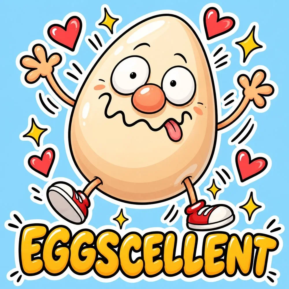 Eggscellent — wooden jigsaw puzzle by KOOBOOX
