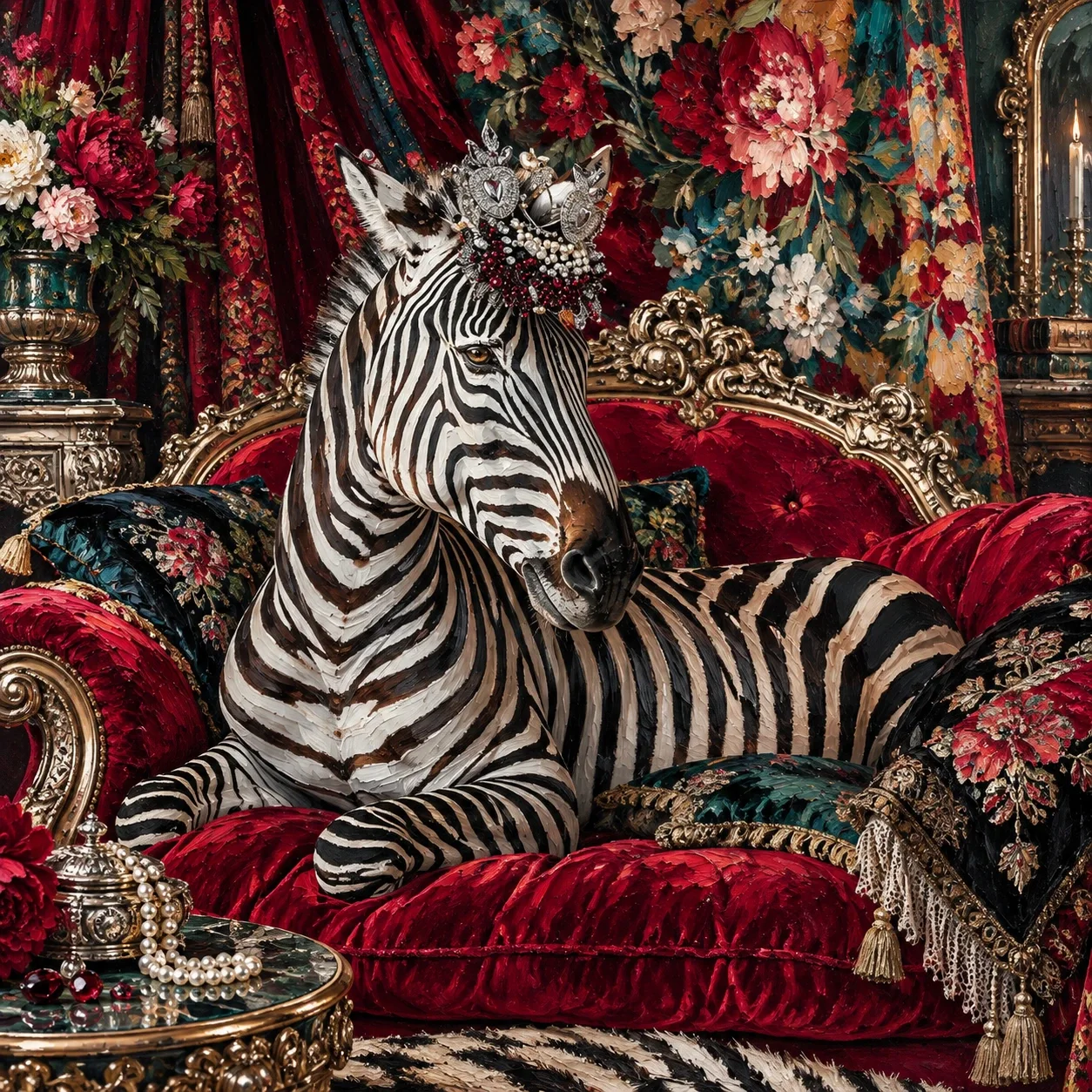 The Royal Zebra — wooden jigsaw puzzle by KOOBOOX