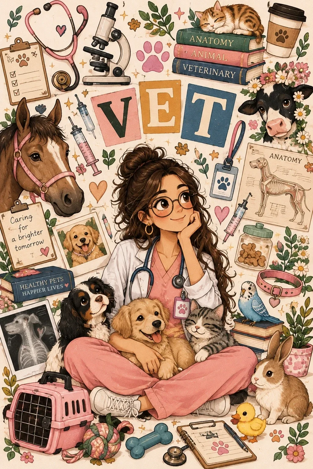 Future Vet — wooden jigsaw puzzle by KOOBOOX