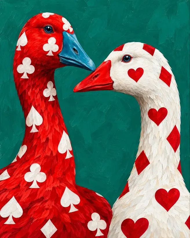 Lucky Geese jigsaw puzzle