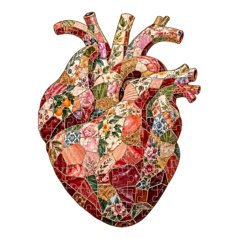 Heart in Bloom jigsaw puzzle