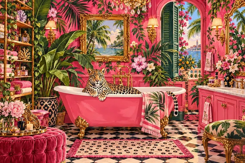 Leopard Spa jigsaw puzzle