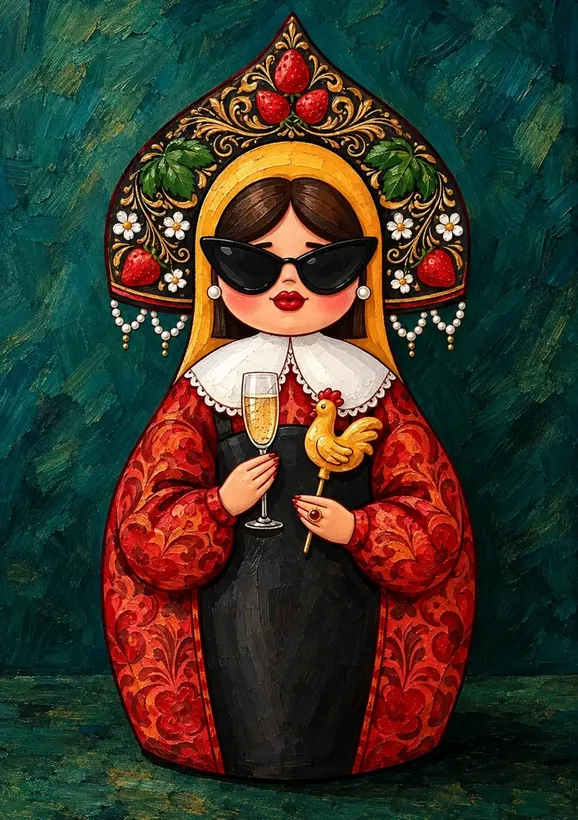 Matryoshka Chic jigsaw puzzle