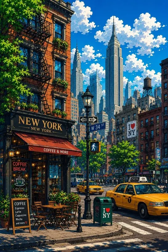 New York Corner jigsaw puzzle