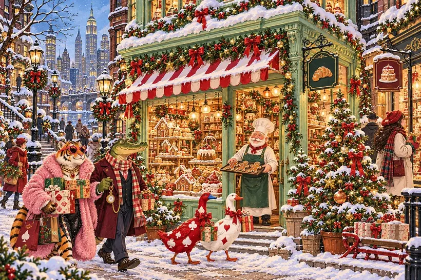 The Christmas Bakery jigsaw puzzle