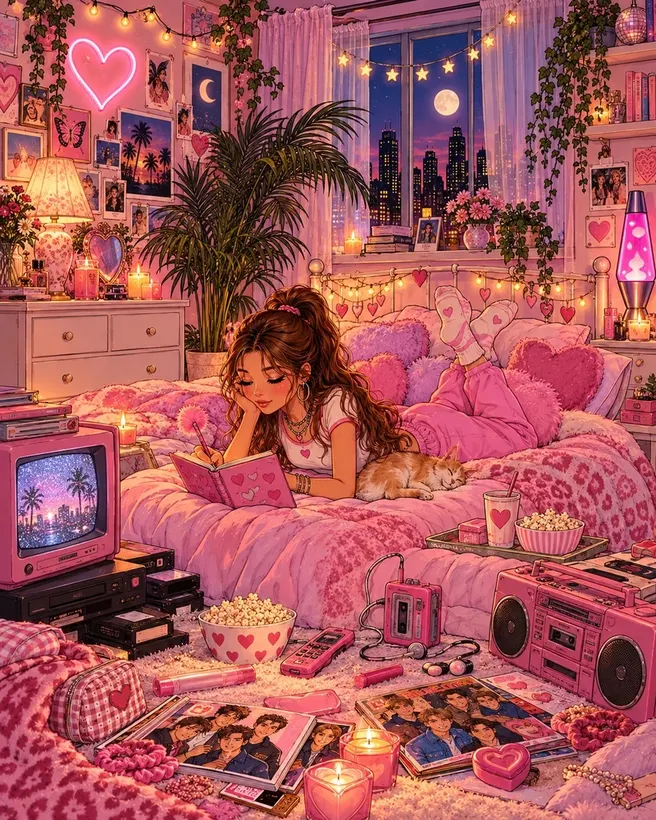 Dreamy Pink Room jigsaw puzzle
