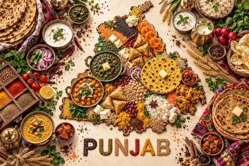 Flavors of Punjab · India jigsaw puzzle