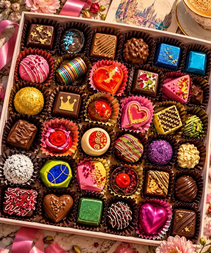 The Chocolate Box jigsaw puzzle