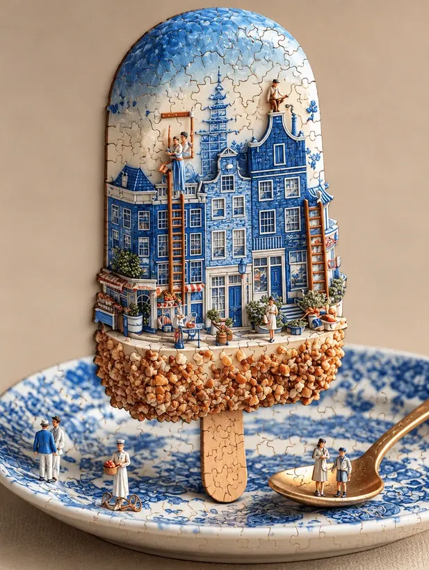 Delft Popsicle jigsaw puzzle