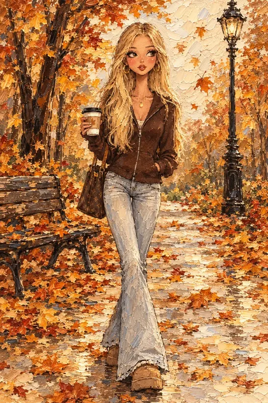Pumpkin Spice Walk jigsaw puzzle