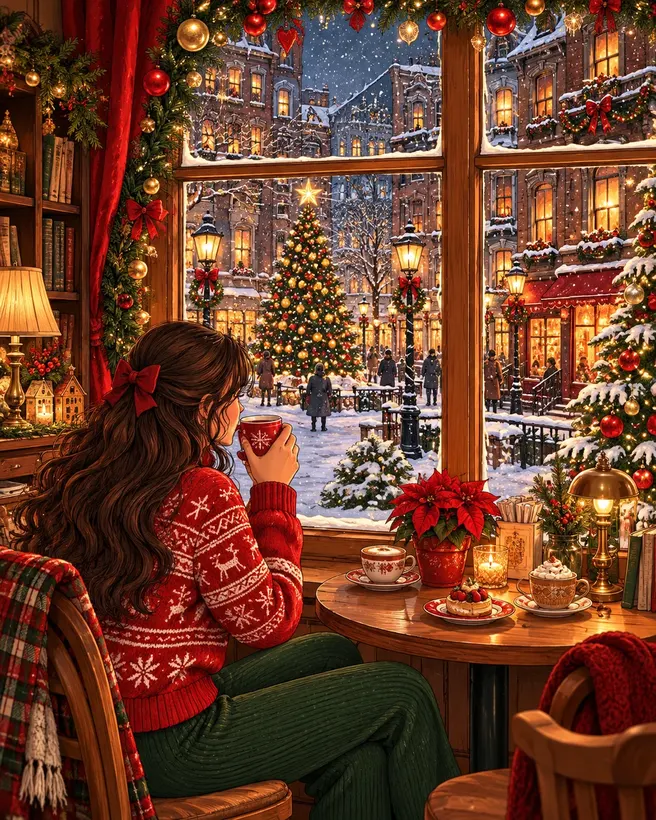 Window Seat Café jigsaw puzzle