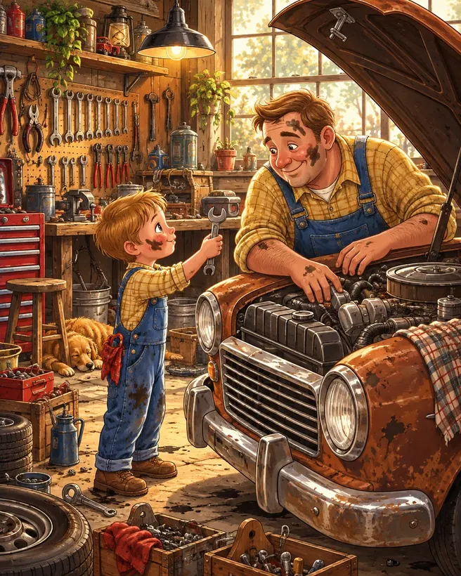 Little Mechanic jigsaw puzzle