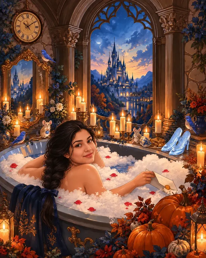 Midnight Bath jigsaw puzzle