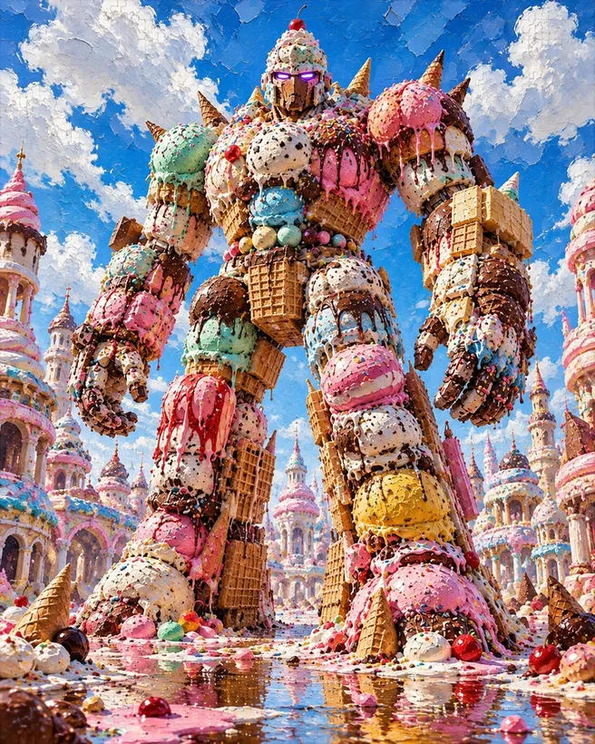 The Ice Cream Giant jigsaw puzzle