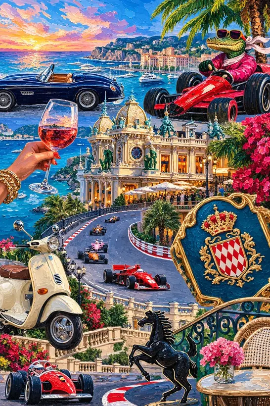 Monaco Dreams jigsaw puzzle