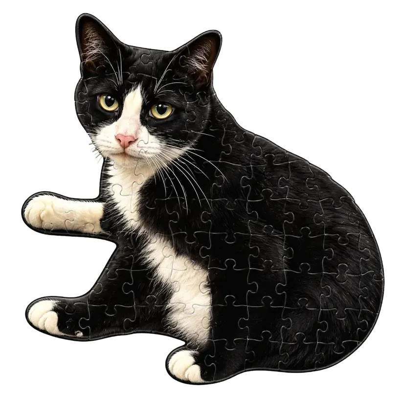 Tuxedo Cat jigsaw puzzle