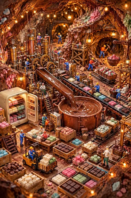 Chocolate Mine jigsaw puzzle