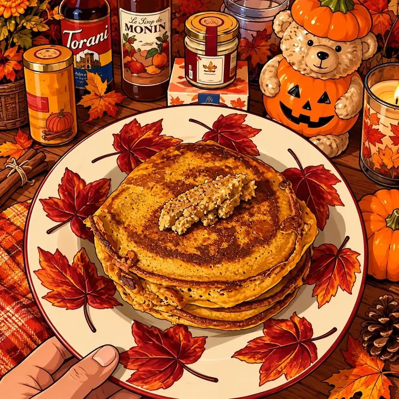 Fall Pancake Morning jigsaw puzzle