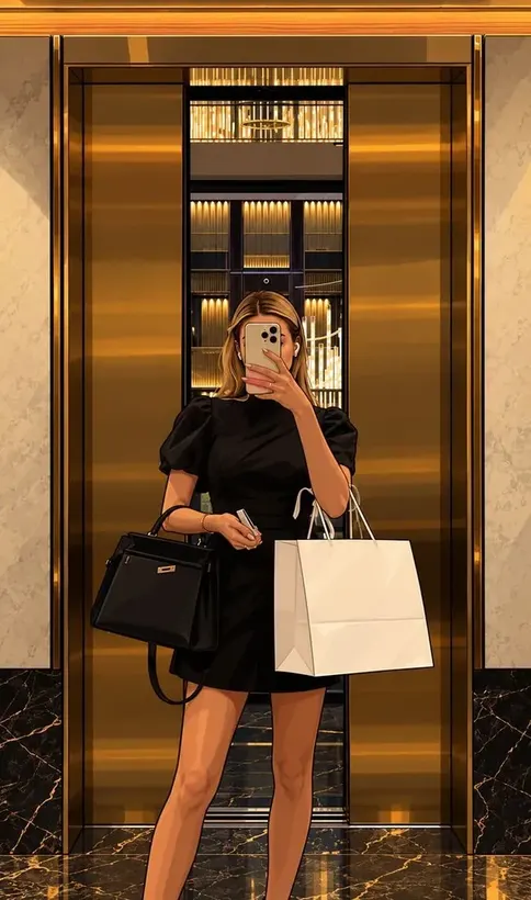 Elevator Selfie jigsaw puzzle