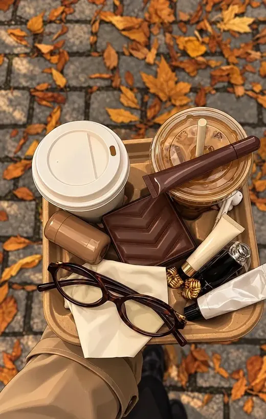 Autumn Coffee Run jigsaw puzzle