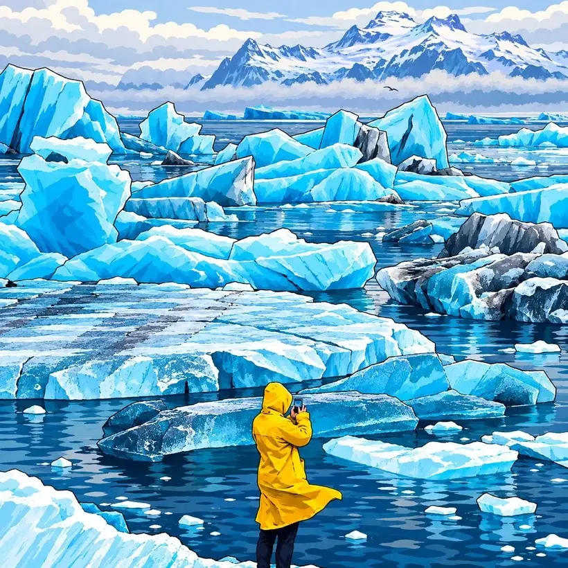 Iceberg Lagoon jigsaw puzzle