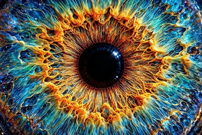 Cosmic Iris jigsaw puzzle