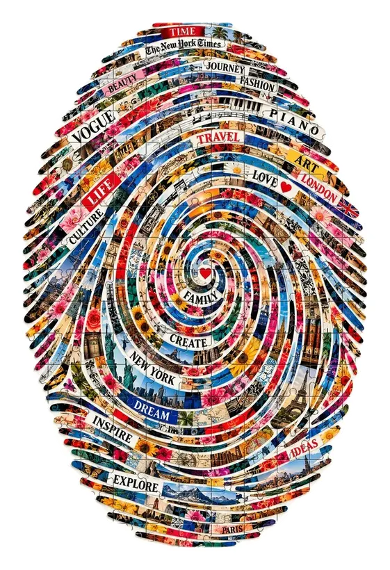 Fingerprint of Life jigsaw puzzle