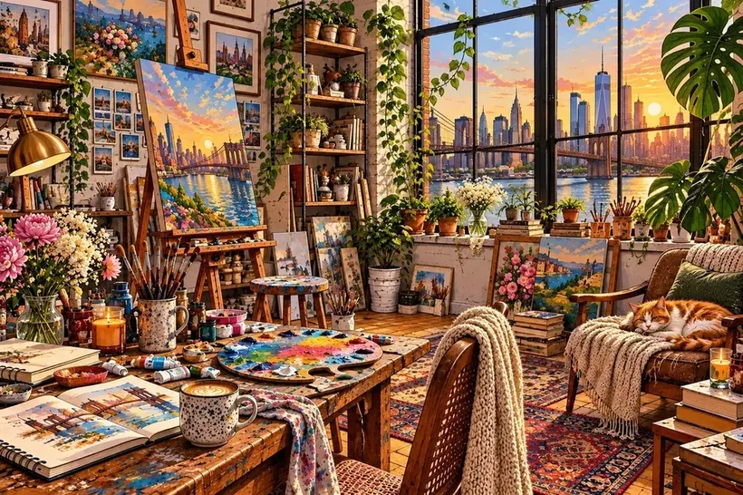 Artist Loft jigsaw puzzle