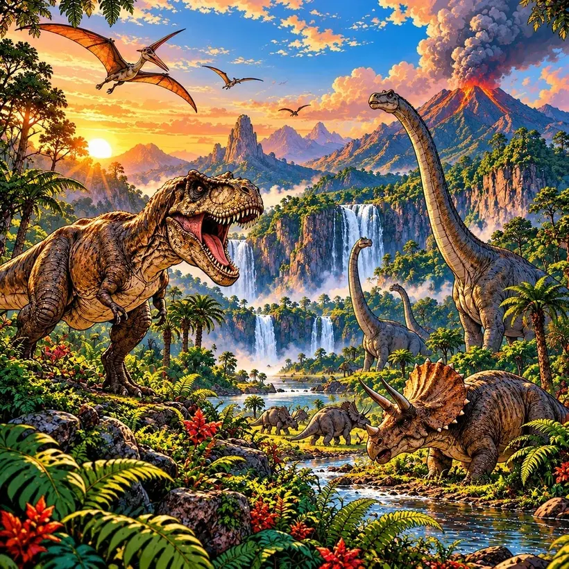 Dinosaur Valley jigsaw puzzle