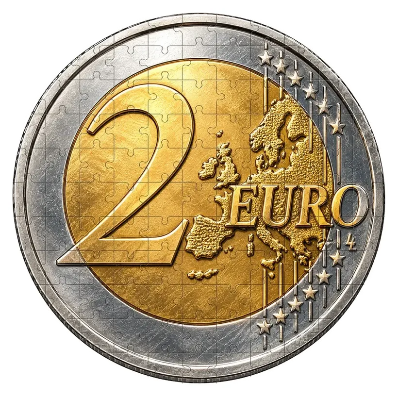 2 Euro Coin jigsaw puzzle