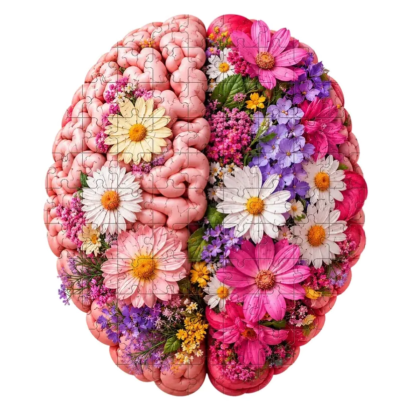 Brain in Bloom jigsaw puzzle