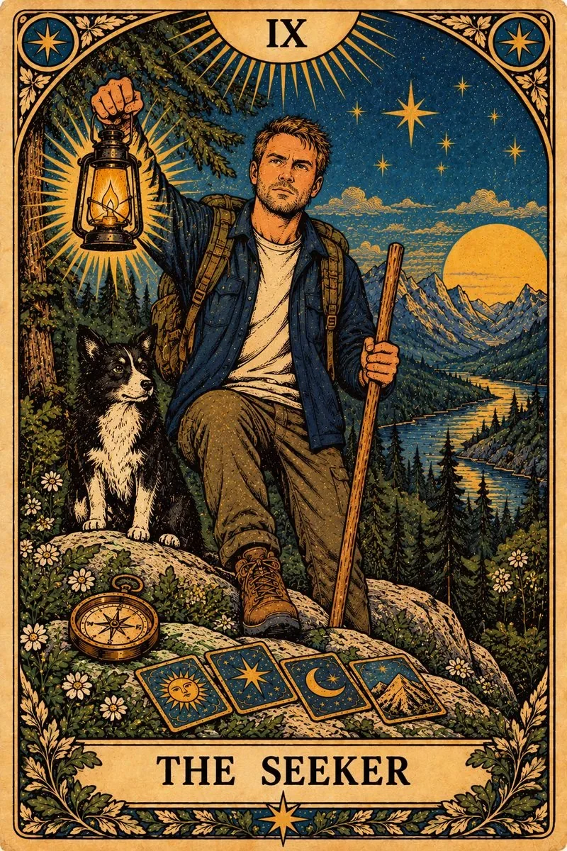 The Seeker — wooden jigsaw puzzle by KOOBOOX